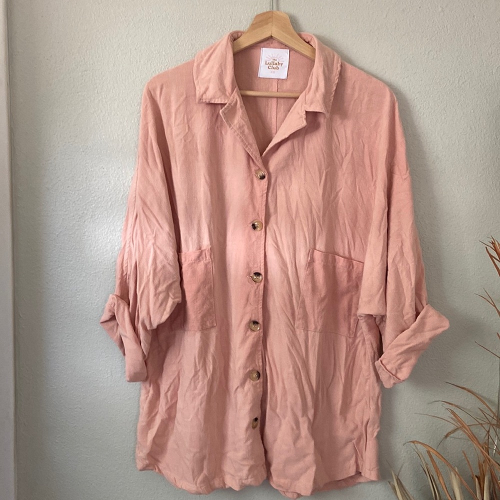 The Lullaby Club Lounge Dress XS Rose